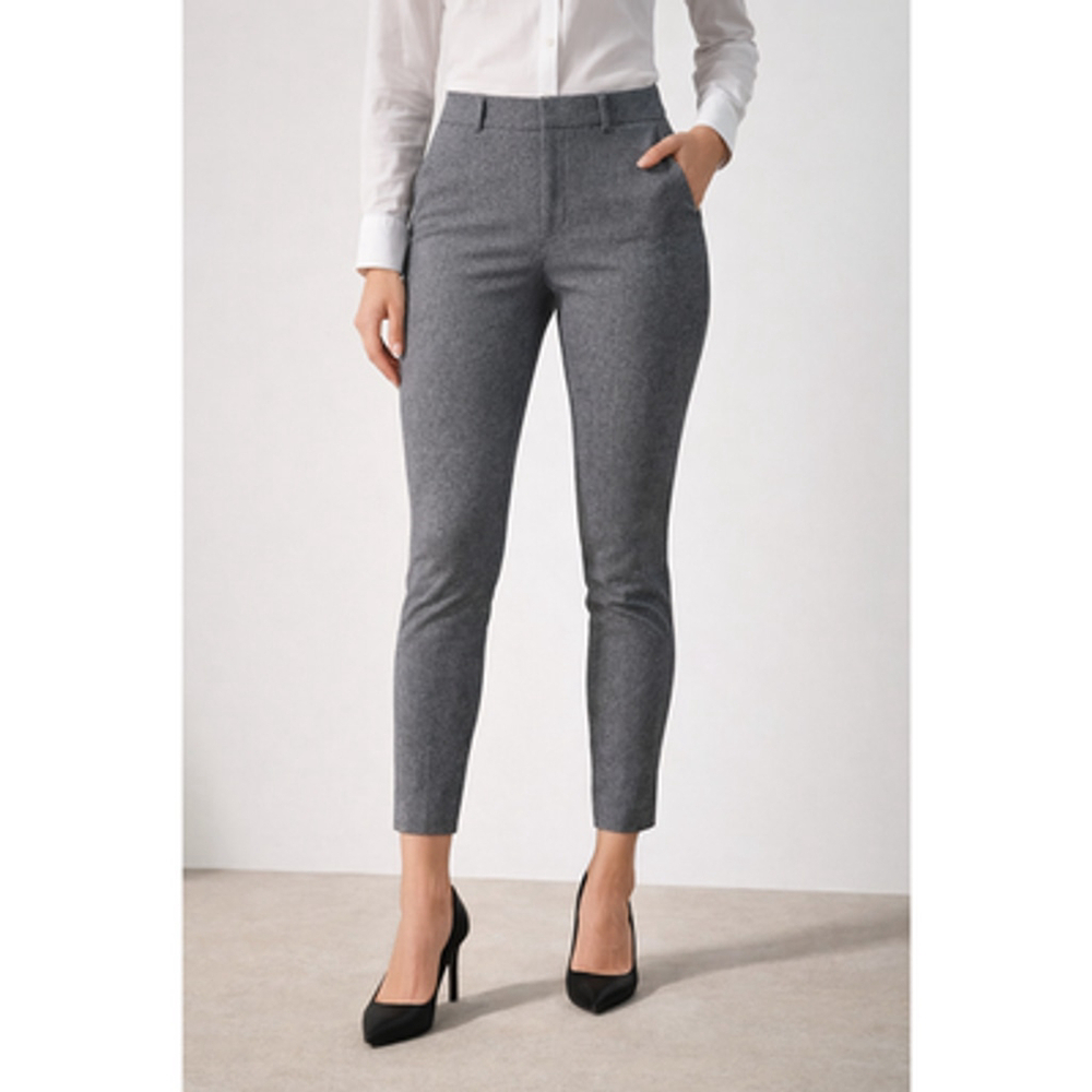 Grey Skinny Ankle Bi Stretch High Rise Size 2 NWT